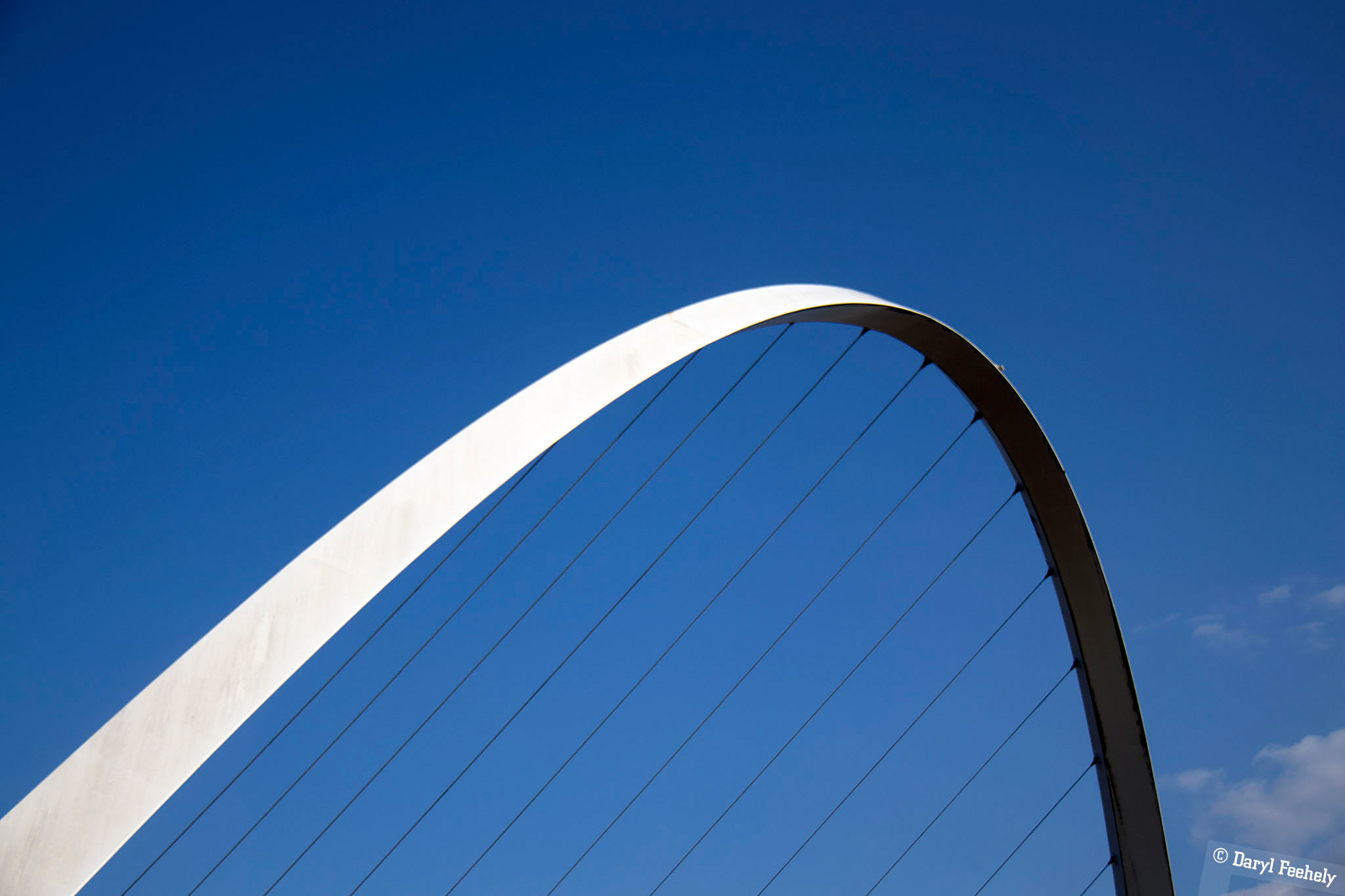 The Gateshead Millenium Bridge