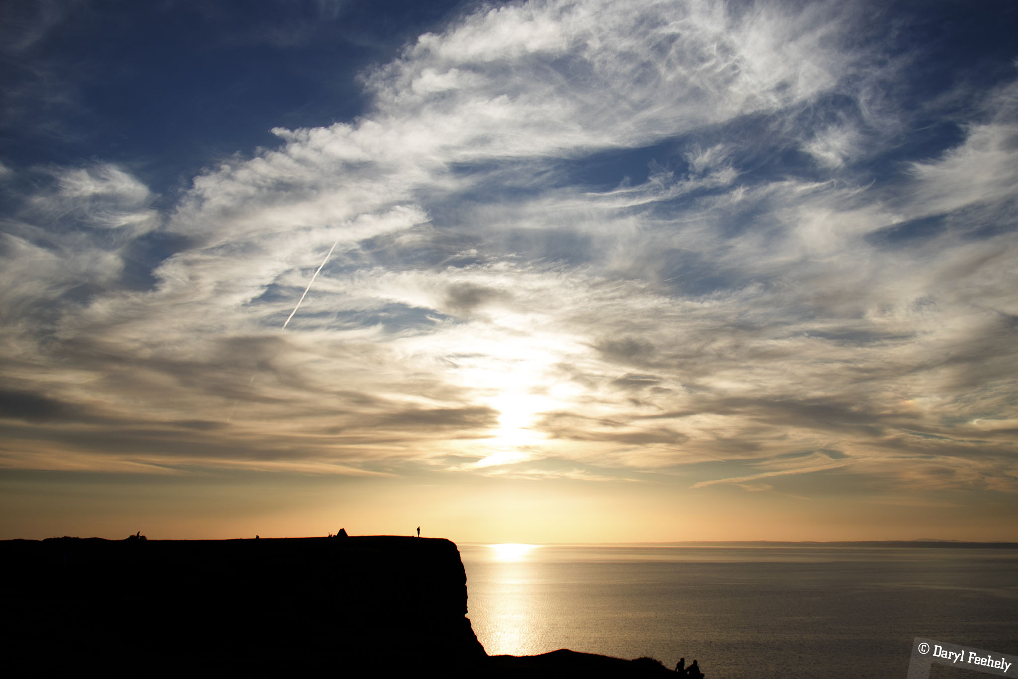 Sunset at Worms Head
