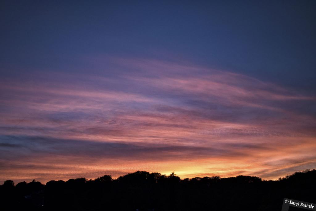 Fiery Sunset